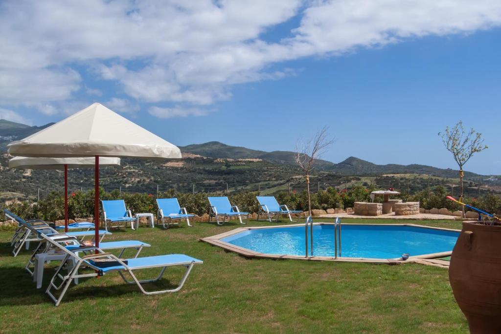 Triopetra Luxury Villas Fournou Lago Exteriör bild
