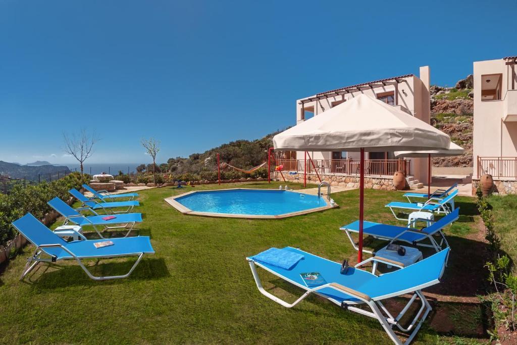 Triopetra Luxury Villas Fournou Lago Exteriör bild
