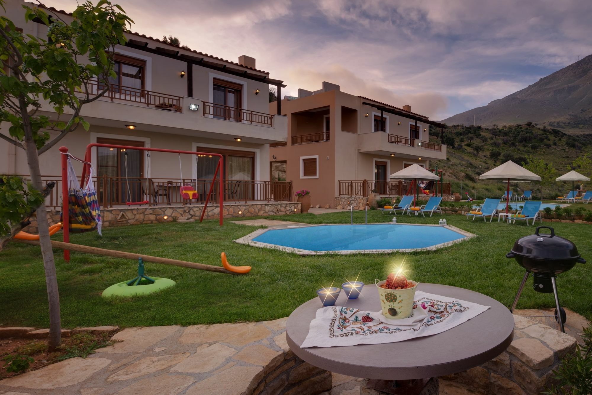Triopetra Luxury Villas Fournou Lago Exteriör bild